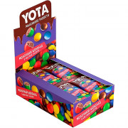 Драже "Yota" молочный шоколад в цветной глазури 40гр арт.РРР133