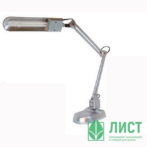 Светильник настольный на подставке Camelion (220V/11W/КЛЛ) черный арт.KD017А