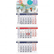 Календарь настенный 3-бл 2025 297*750мм "Мое вдохновение" на 3 гребях Хатбер арт.3Кв3гр3_31536