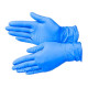 Перчатки нитриловые голубые размер М 100 штук в упаковке