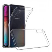 Чехол силиконовый FaisON для SAMSUNG Galaxy A70 прозрачный