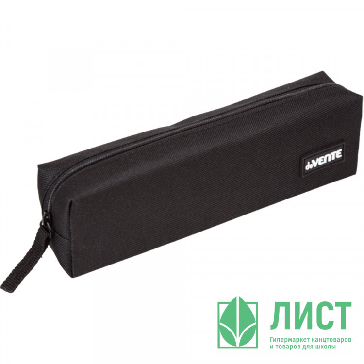 Пенал-косметичка 1 отделение deVENTE Черный (Black) 210х60х40мм арт.7029483