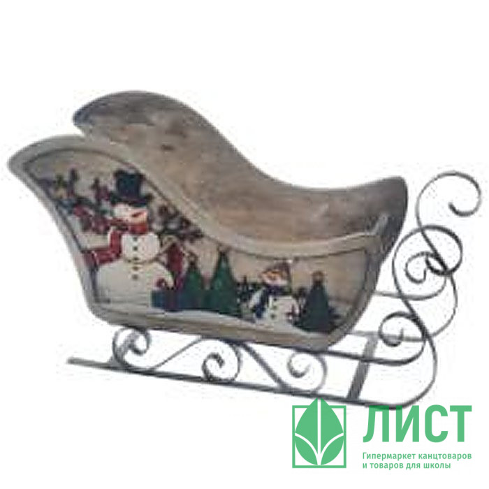 Статуэтка декоративная "Сани" 43,5см арт.718761