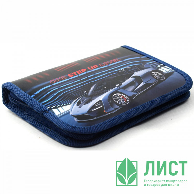Пенал 1 отделение (Оникс) ПКК 04- 5 Supercar 190х130мм ламинированный картон
