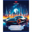 Тетрадь 18 листов клетка (Hatber) Futuristic cars ассорти арт 18Т5В1 - 