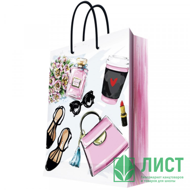 Пакет подароч. бумаж. 17,8*22,9см "В тренде" арт.93862FE