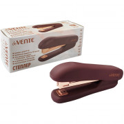 Степлер №10 (12л) пластиковый deVENTE Эстетик (Esthetics) бургунди с антистеплером арт.4142519 (Ст.)