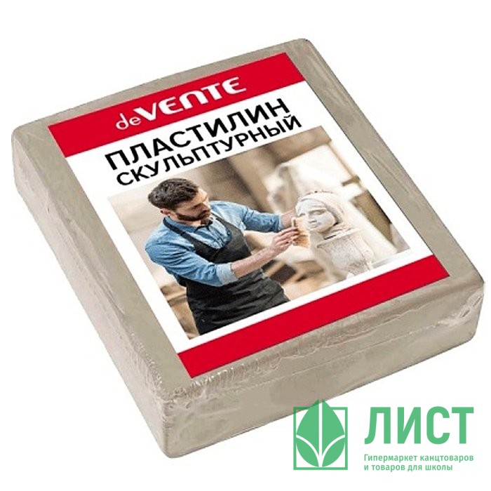 Пластилин скульптурный 500 грамм (deVENTE) телесный мягкий арт 8042904