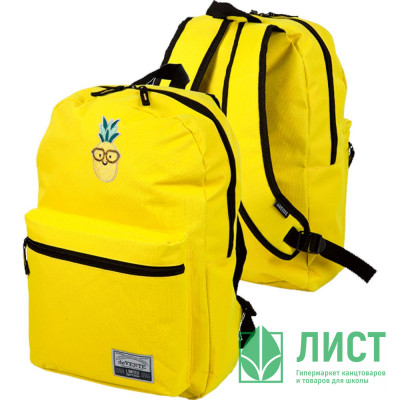 Рюкзак для девочек (deVENTE) Pineapple желтый 40x29x17см арт.7032215 Рюкзак для девочек (deVENTE) Pineapple желтый 40x29x17см арт.7032215