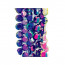 Украшение декоративное "Бусы" диски 1шт 2,7м фиолетовый, голубой перламутр арт.51243 - 