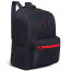 Рюкзак для мальчиков (Grizzly) арт RQL-218-9/1 черный-красный 28×41×18см - 