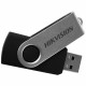 Флеш диск 64GB HIKVision M200S, USB 2.0, цв.черный/серебристый