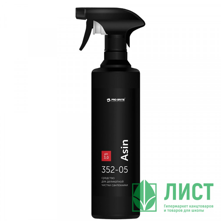 ч/с для сантехники Pro-Brite Asin Professional 500мл курок кислотный арт.352-05 (Ст.12)