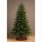 Елка 180см "Уральская" (хвоя 100% литая, ветки отгибные, подставка пластик.) арт.ЕУРАЛ 18