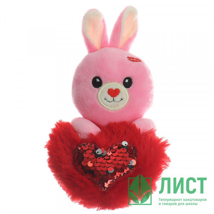 Игрушка мягкая "Заяц с сердцем" арт.7619100