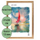 Фоторамка 21*30 (пластик) Золото багет арт.3872/509/ арт. 112