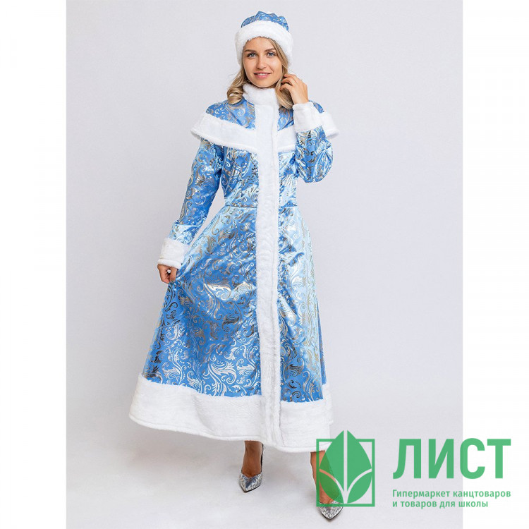 Костюм взрослый Снегурочка Арина р.48-50 арт.3029 к-22-48-50