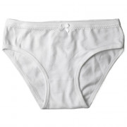 Трусы для девочки арт.5538/3 размер 32/122-128 100% х/б цвет белый