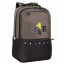 Рюкзак для мальчиков (Grizzly) арт RU-437-4/2 черный-хаки 29х43х15 см - 