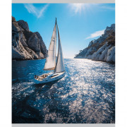 Тетрадь А5 клетка 48 листов скоба (Маяк) Парус Маяк арт.Т-5048 К2