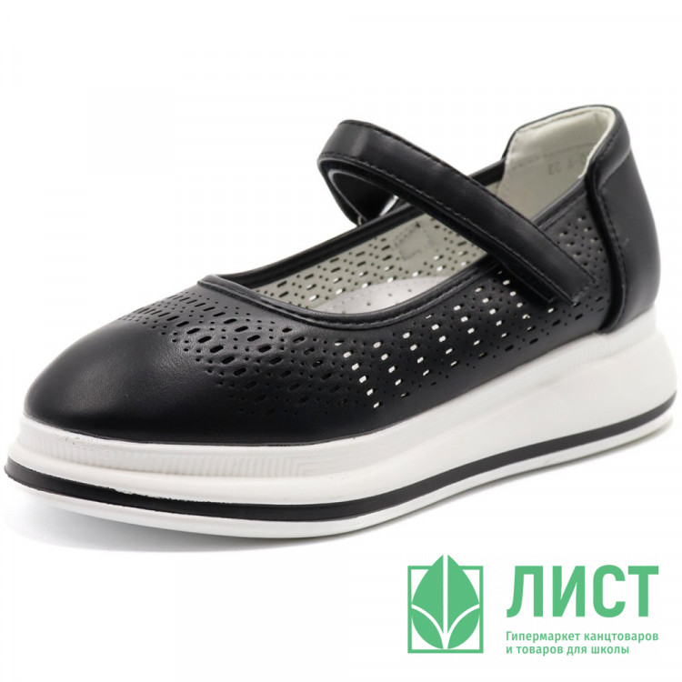 Туфли для девочки (Флип) черный верх-искусственная кожа подкладка- искусственная кожа артикул tom-F-0470-A