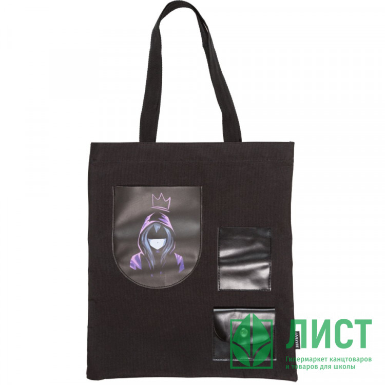 Сумка шопер (deVENTE) I'm Queen молния/кнопка 35,5х40 см арт.7046506