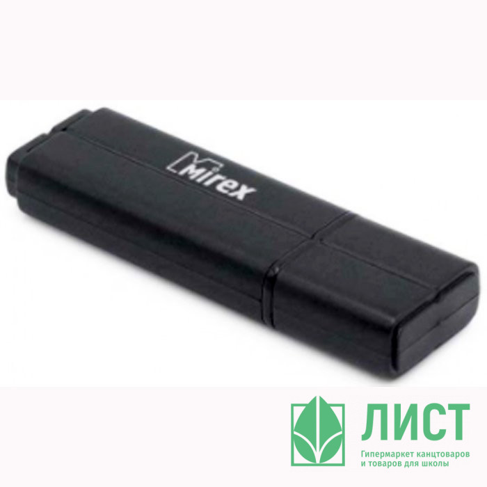 Флеш диск 4GB USB 2.0 Mirex Line черный