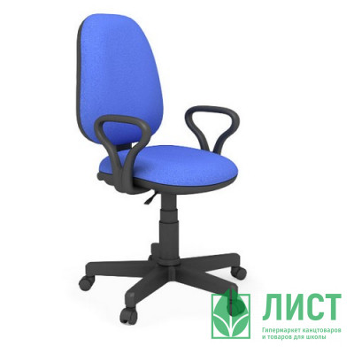 Кресло для оператора пластик/ткань PRESTIGE синий (С-06/B-12) Кресло для оператора пластик/ткань PRESTIGE синий (С-06/B-12)