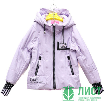Куртка осенняя для девочки (Fengshuoda) арт.scs-676-2 размерный ряд 34/134-42/158 цвет сиреневый Куртка осенняя для девочки (Fengshuoda) арт.scs-676-2 размерный ряд 34/134-42/158 цвет сиреневый