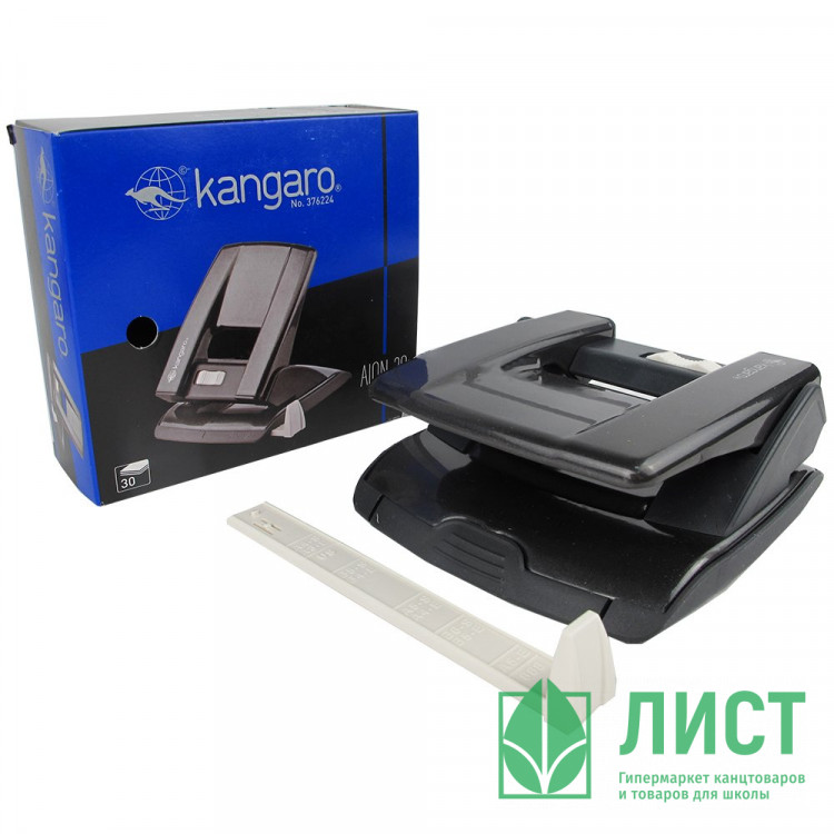 Дырокол (30л) KANGARO металлический арт.Aion -30