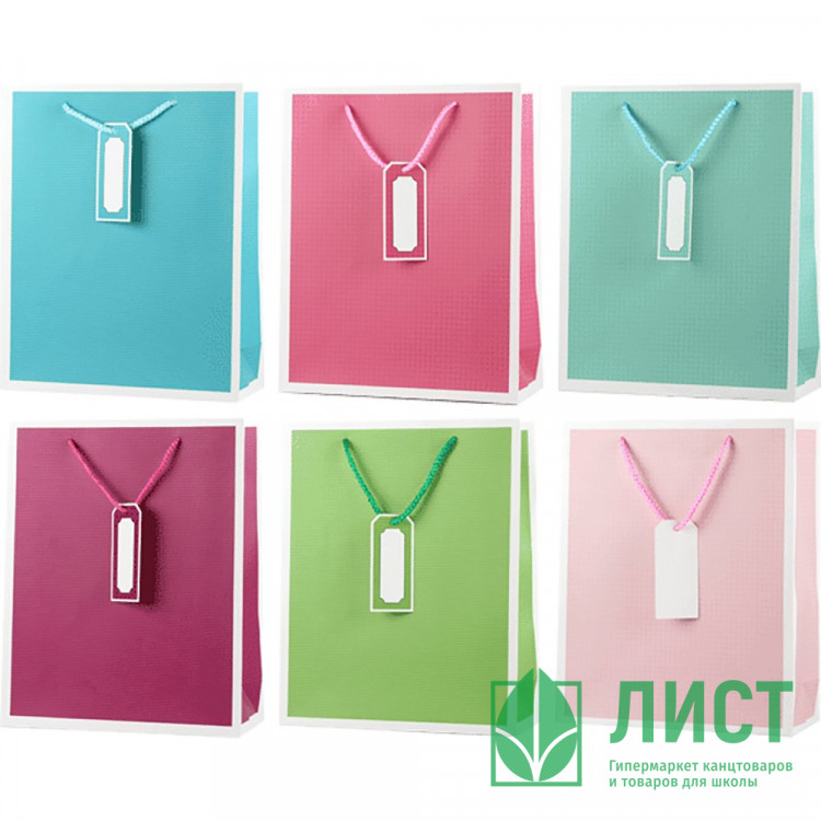 Пакет бумажный "deVENTE.Pastel" вертикальный 18*23*8см арт.9041132