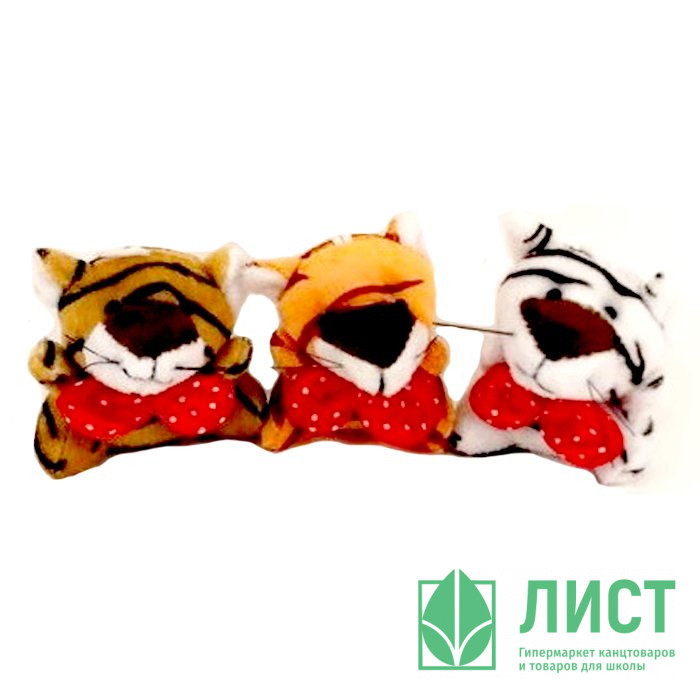 Брелок "Тигр с красной бабочкой" 6см арт.5202-F