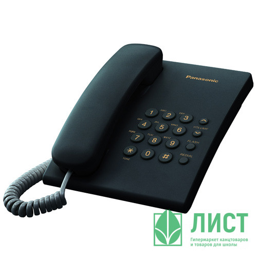 Телефон Panasoniс KX-TS 2350 RU черный