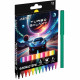 Фломастеры (deVENTE) Turbo Galaxy 12 цветов вентилируемый колпачок картонная коробка арт.5081627