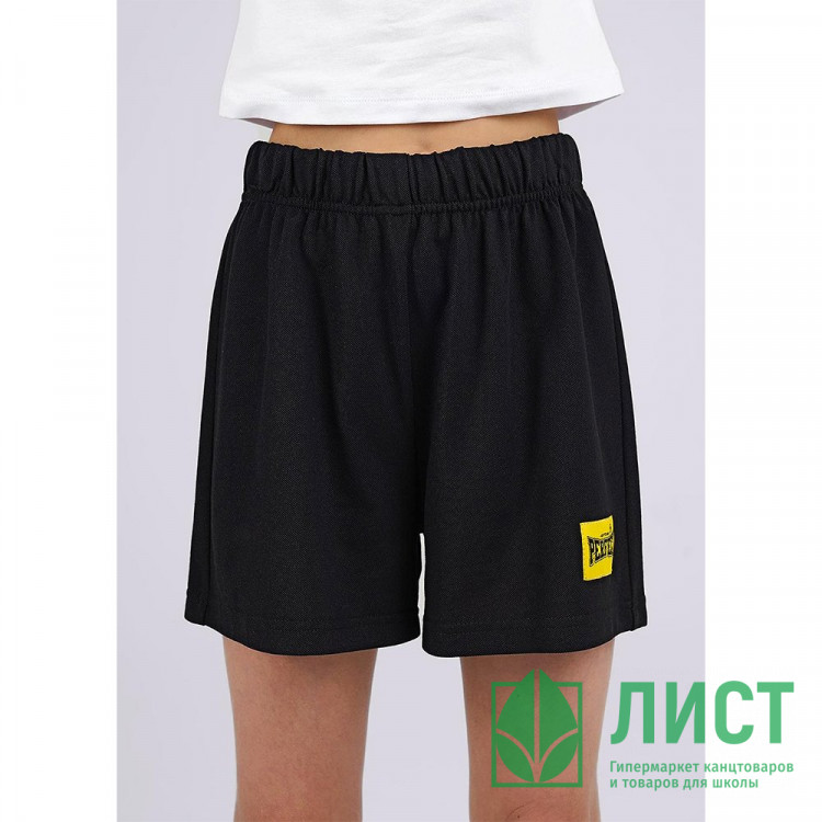 Шорты для девочки артикул CLE 846536/77зз  размерный ряд 34/134-42/158 цвет черный
