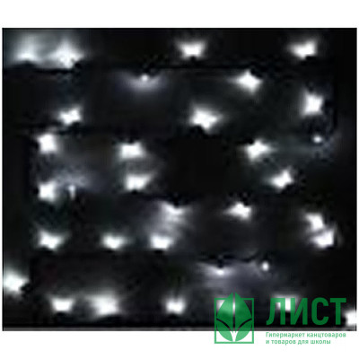 Гирлянда электрическая уличная сетка 2*1,5м 192LED цвет белый холодный (светлый провод) 8режимов арт.183-0005 Гирлянда электрическая уличная сетка 2*1,5м 192LED цвет белый холодный (светлый провод) 8режимов арт.183-0005
