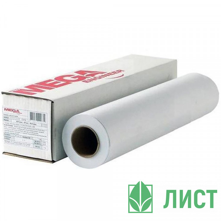 Бумага широкоформатная ProMEGA engineer 80г/кв.м 594мм*175м 76мм (А1) белизна 162% матовое покрытие