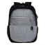 Рюкзак для мальчиков (Grizzly) арт RU-432-3/4 черный-серый 31х42х22 см - 