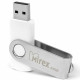 Флеш диск 64GB USB 2.0 Mirex Swivel, белый