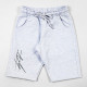 Шорты для мальчика арт.CEGISA 36008 размер 30/116-34/134  цвет серо-голубой меланж