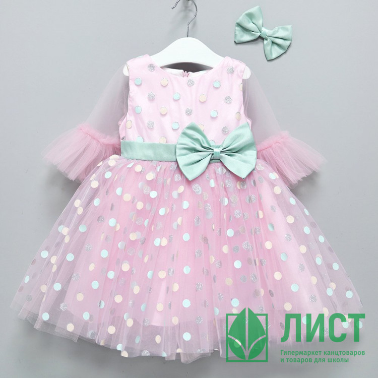 Платье (Eray) артикул 32991 размерный ряд 24/92-28/110 цвет розовый