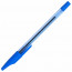 Ручка шариковая  прозрачный корпус  (BEIFA) синий 0,7мм арт.927 - 
