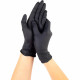 Перчатки нитриловые  черные р-р L 100 шт/уп (Ст.1/10) арт.SEMPB3