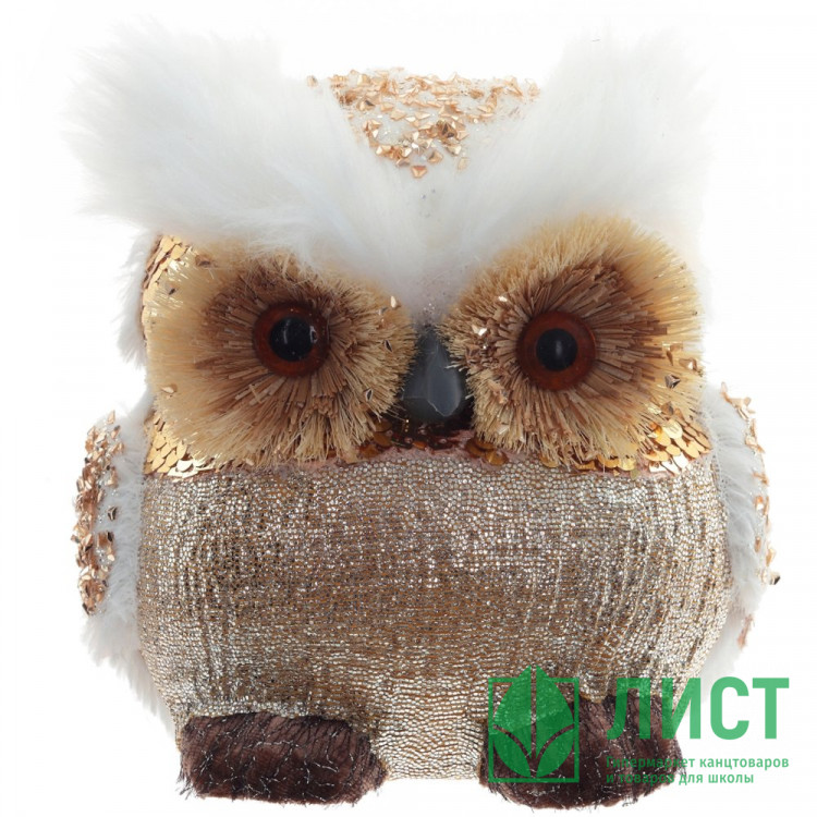 Игрушка декор. "Сова" 14см арт.761639