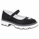 Туфли для девочки (Indigo Kids) черные верх-искусственная кожа подкладка-натуральная кожа  артикул 32-0125B