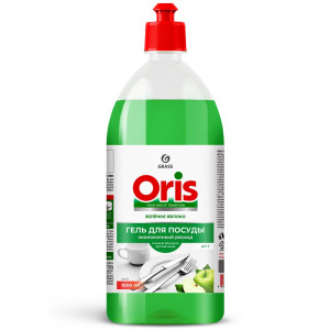 М/с для посуды Grass Oris 1000мл Зеленое яблоко ЭКОНОМ (Ст.)
