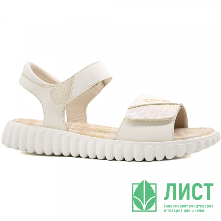 Босоножки для девочки (Kapika) бежевый верх-искусственная кожа подкладка-искусственная кожа артикул 33803п-2