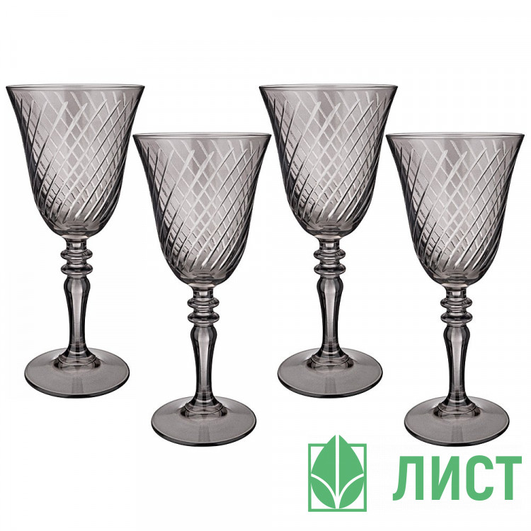 Набор бокалов 03шт/наб. стекло "SICILIA" GREY 270мл арт.312-100