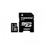 Карта памяти 16GB microSD, Transcend  microSDHC Class 10 (SD адаптер)