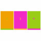 Тетрадь А4 клетка 80 листов скоба (BG) Monocolor. Chat неоновые краски ассорти арт.Т4ск80 11205